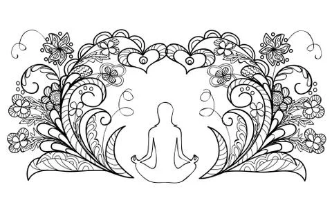 Yoga Stock Illustration