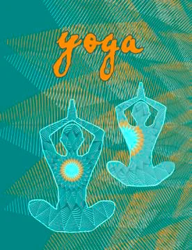 Yoga Illustrazione stock