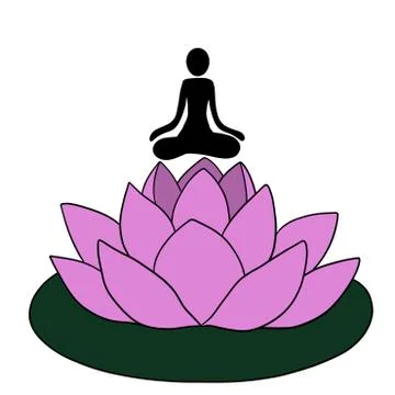 Yoga Stockillustratie