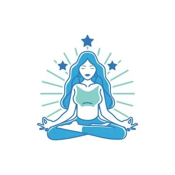 YOGA Stock Illustration