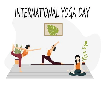 Yoga Stock Illustration