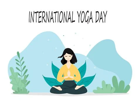 Yoga Illustrazione stock