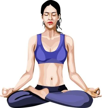 Yoga Stock Illustration