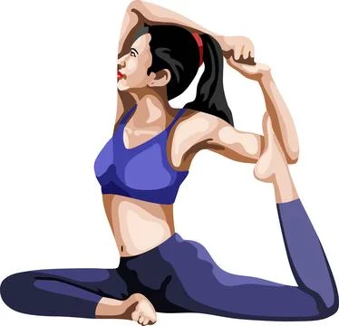 Yoga Stock Illustration