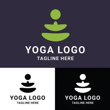 Yoga Logo Stock Illustration