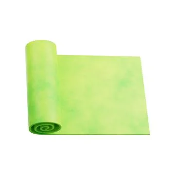 Yoga mat icon. 3d render illustration. Stock Photos