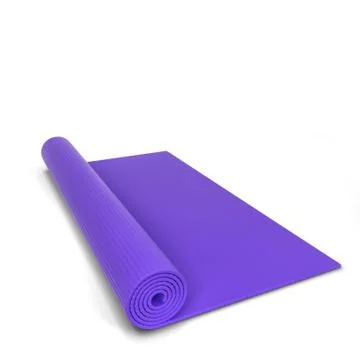 Yoga mat Stock Illustration