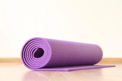 Yoga mat Stock Photos