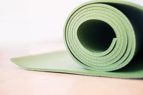 Yoga mat Stock Photos