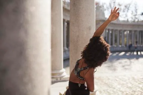 Yoga Outdoor Stock Photos