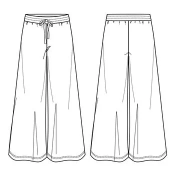 Yoga pants Stock Illustration