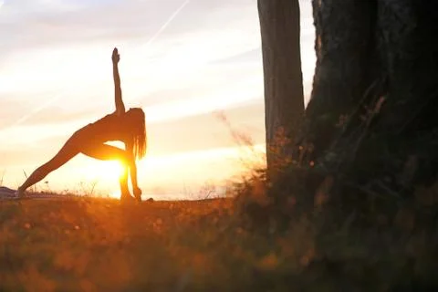 Yoga 写真素材