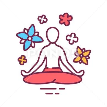 Yoga Pose Icon Vector, Yoga Pose, Yoga Poses, Yoga Poses Clipart PNG and  Vector with Transparent Background for Free Download