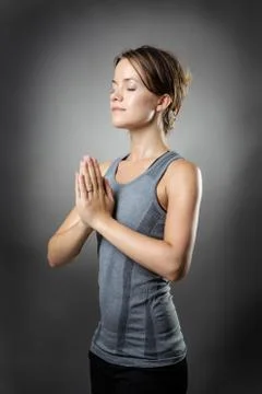 Yoga poses Stock Photos