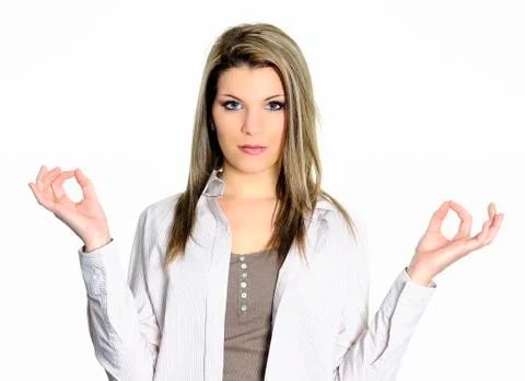 Yoga posture Stock Photos