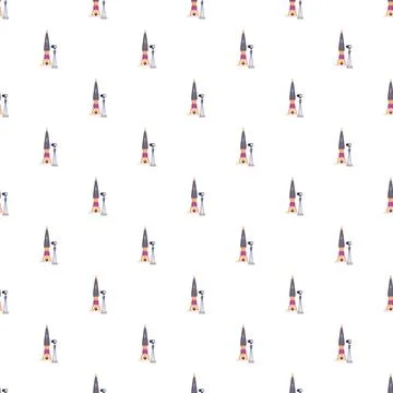 Yoga practice and content creation seamless pattern Ilustración de archivo