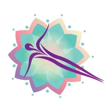 Yoga Side Plank Pose Stock Illustration