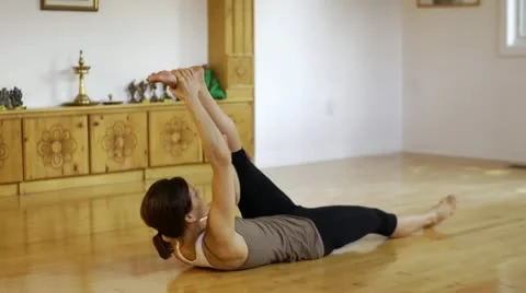 Yoga Studio Scene Video stock 21307177