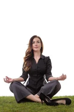 Yoga time Stock Photos