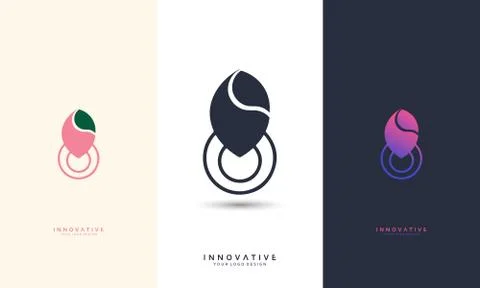 Yoga vector logo, symbol vector illustration design template Stock Illustration