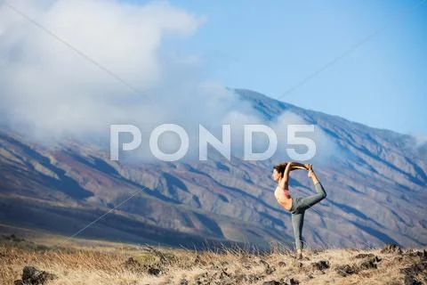 Yoga woman Stock Photos