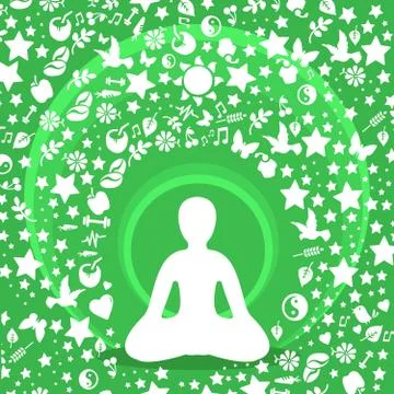 Yoga wumen 스톡 일러스트