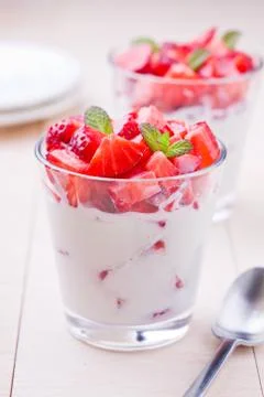 Yoghurt Stock Photos