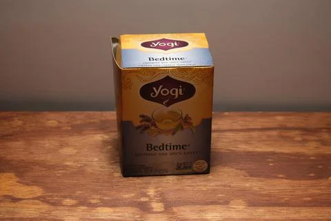 Yogi Bedtime Tea Stock Photos