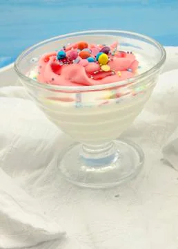 Yogurt dessert Stock Photos