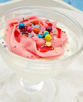 Yogurt dessert Stock Photos