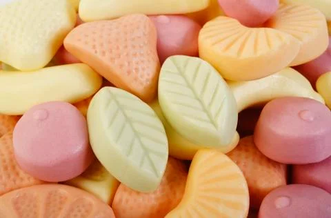 Yogurt gummy Stock Photos