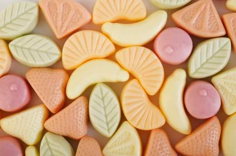 Yogurt gummy Stock Photos