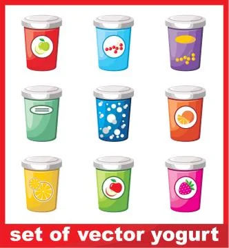 Yogurt Stock Illustration