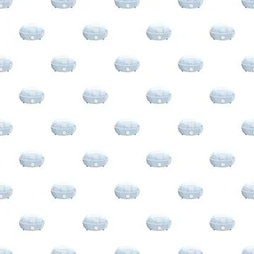 Yogurt maker appliance pattern for homemade healthy breakfast Stock Illustration