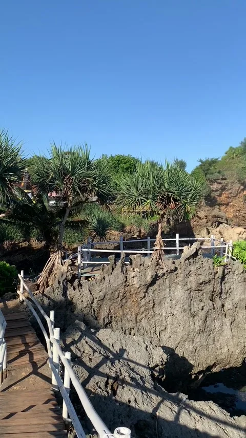 Yogyakarta Beach Stock Footage 209875772