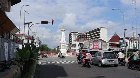 Yogyakarta city. Stock Footage 161604375