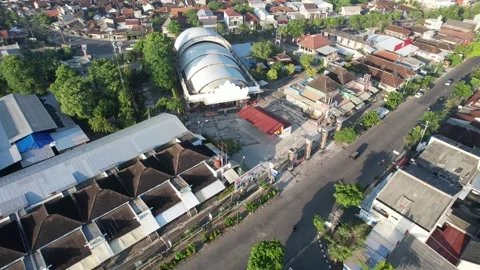 Yogyakarta cityscape Stock Footage 218274804