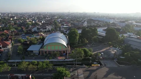 Yogyakarta cityscape Video stock 218274810