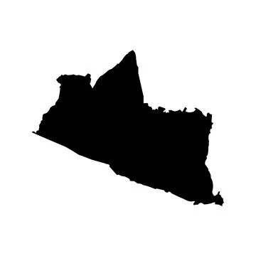 Yogyakarta map icon design Stock Illustration