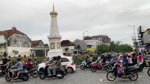 Yogyakarta Monument Stock Footage 295310024