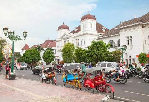 Yogyakarta Stockfoto's