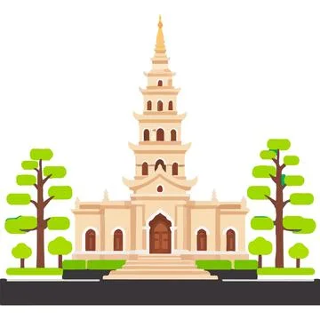 Yogyakarta sultan Culture java Heritage Stock Illustration
