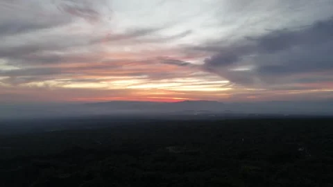 Yogyakarta in Sunset Stock Footage 306268846