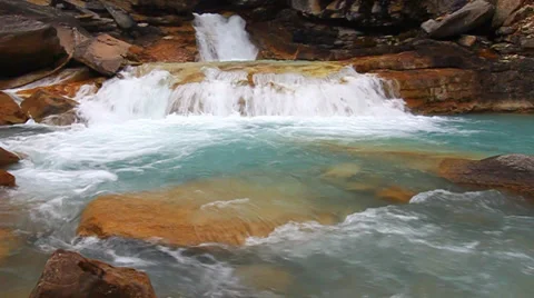 Yoho National Park Canada Video stock 34284486