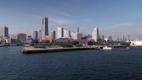Yokohama Bay Stock Footage 83874980