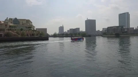 Yokohama - Skyduck Stock Footage 255740567