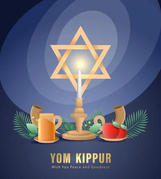 Yom Kippur Stock Illustration