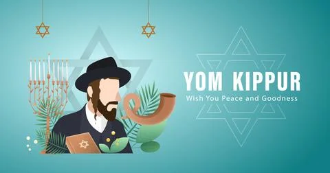 Yom Kippur Stock Illustration