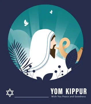 Yom Kippur Stock Illustration