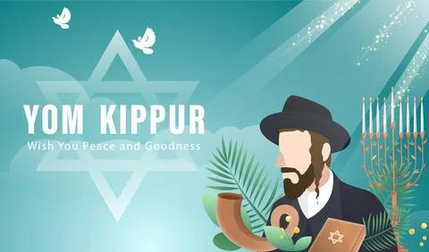 Yom Kippur Illustrazione stock